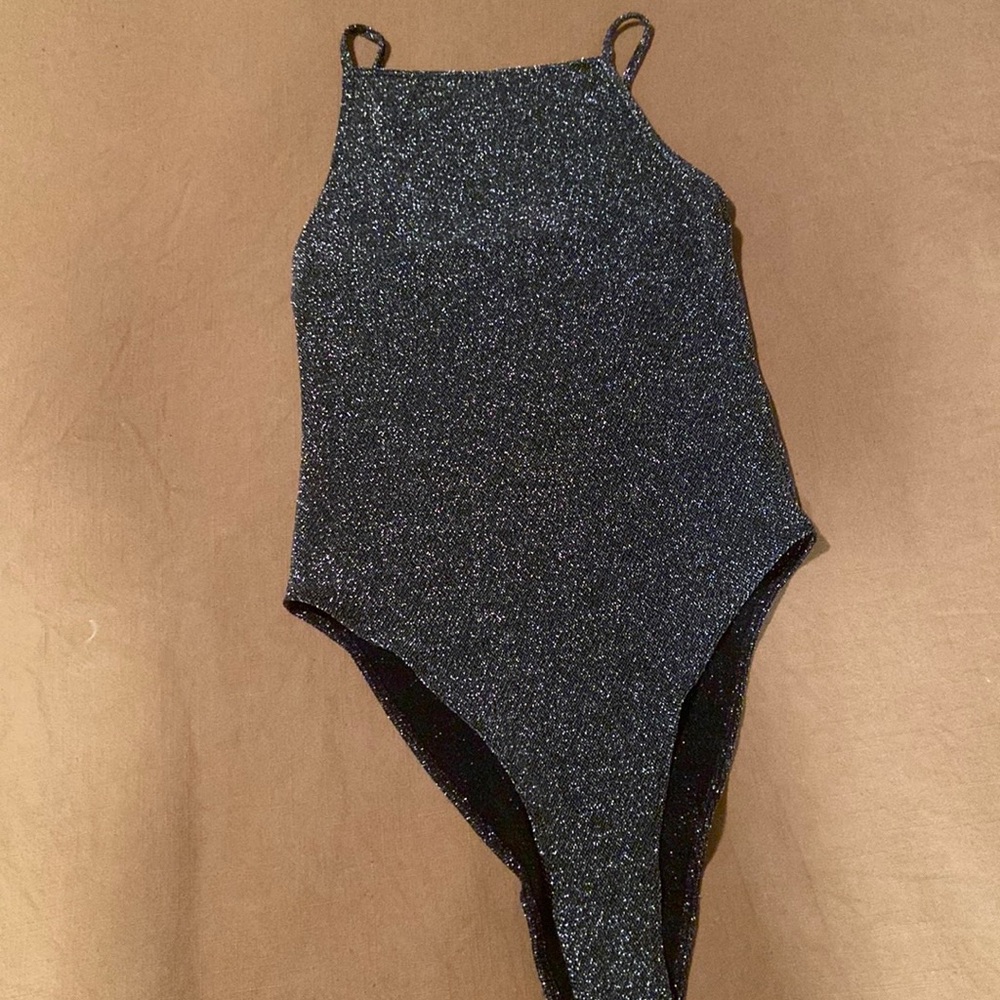 Sparkly bodysuit tank